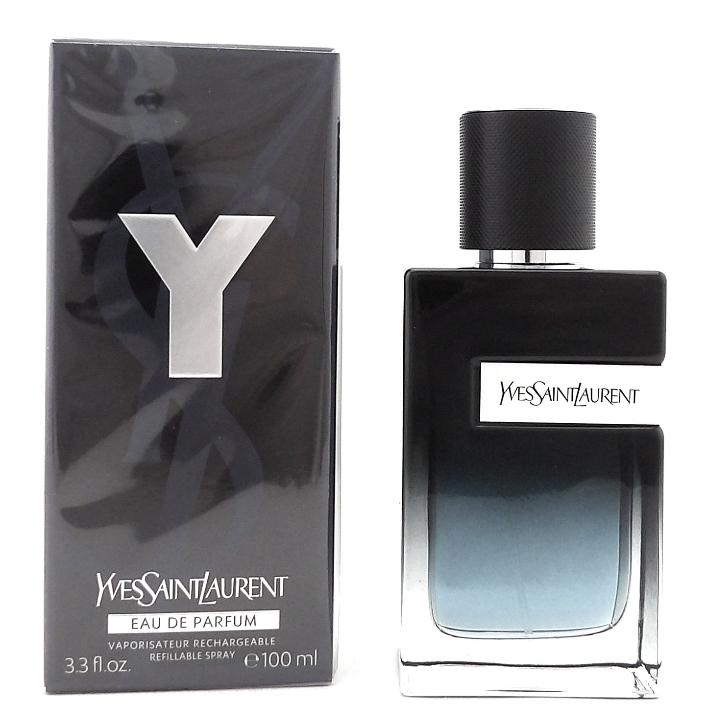 Y by Yves Saint Laurent 3.3 oz Eau de Parfum Refillable Spray New Sealed Box
