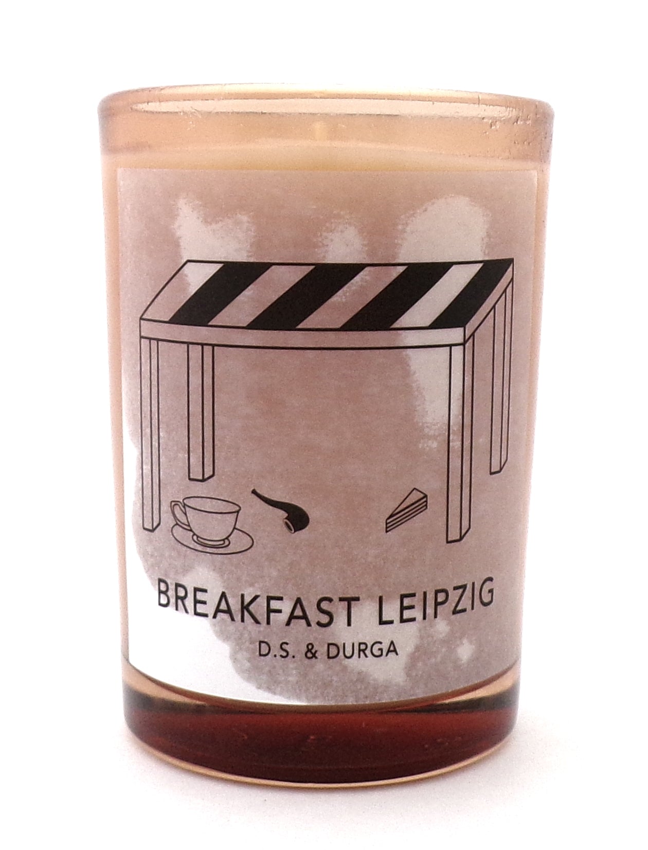 D.S. & Durga BREAKFAST LEIPZIG 7 oz Perfumed Candle New Tester No Box Damaged