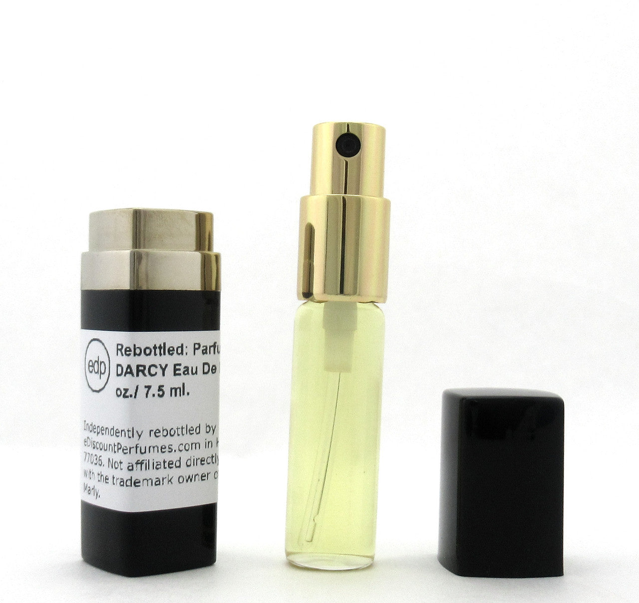 Rebottled: Parfums De Marly DARCY Eau De Parfum Refillable Spray 0.25 oz./ 7.5 ml.