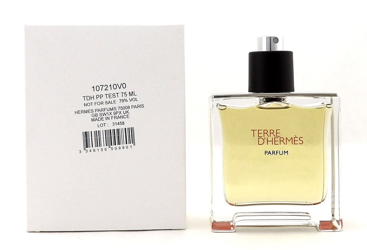 Terre D'Hermes by Hermes 2.5 oz. Parfum Spray for Men. New Tester