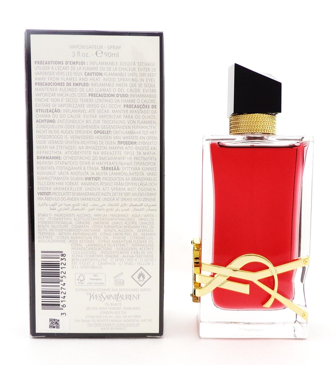 Yves Saint Laurent LIBRE Berry Crush 3.0 oz. EDP Spray for Women. New in Box