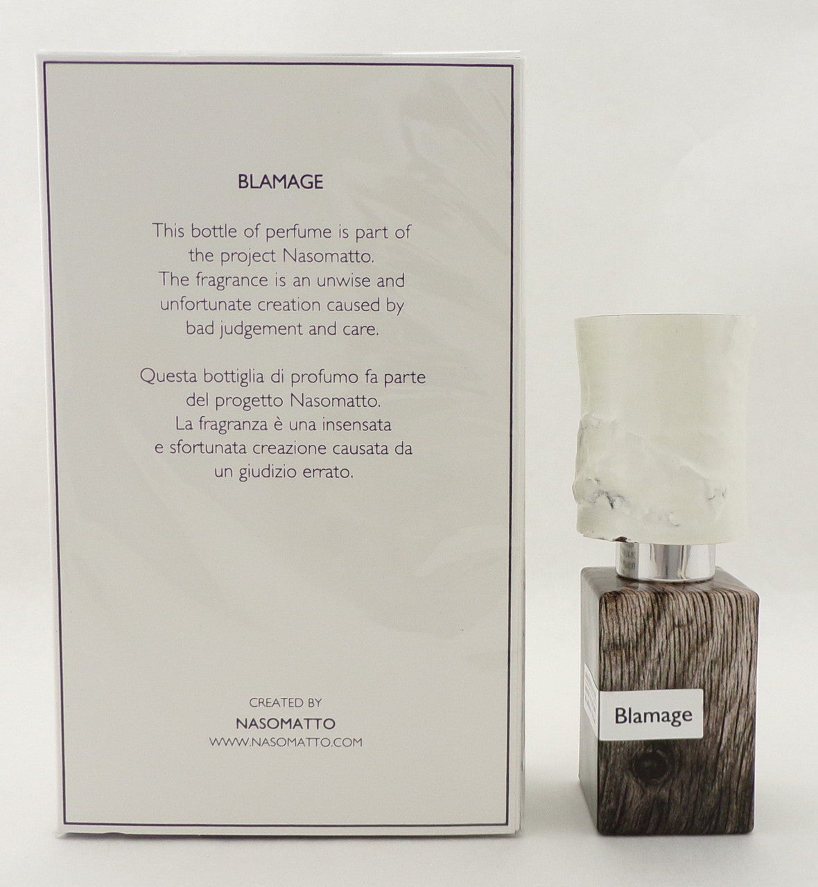Nasomatto BLAMAGE 1 oz. Extrait de Parfum Spray Unisex. New Sealed Box