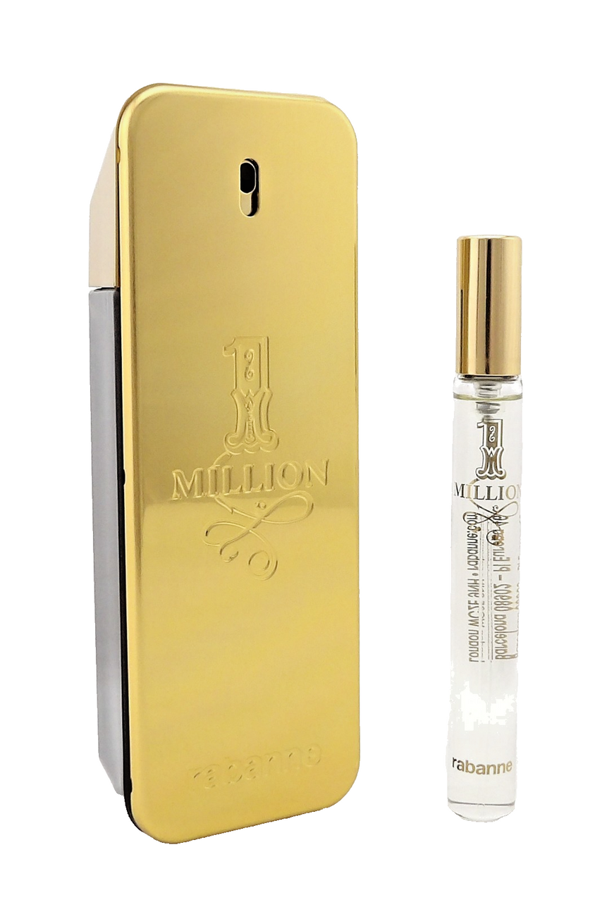 1 Million by Rabanne 3.4 oz. + 0.34 oz. Eau de Toilette Spray. New SET for Men