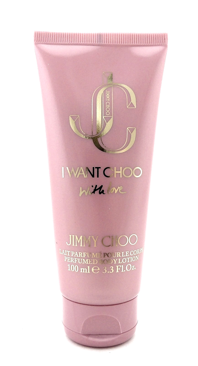 Jimmy Choo I WANT CHOO with LOVE 3.3 oz Perfumed Body Lotion for Women Brand New