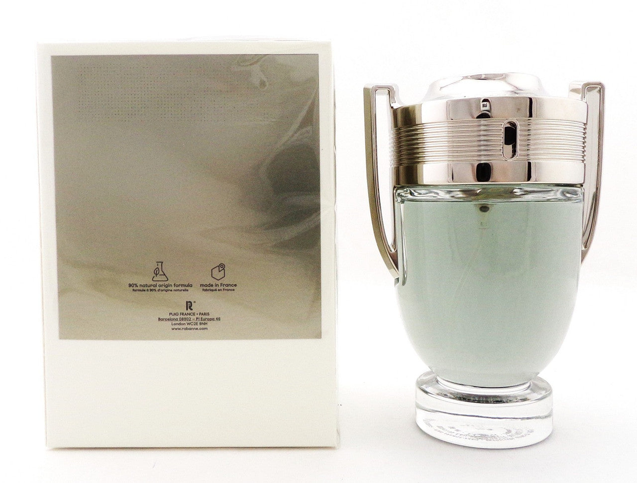 Invictus Cologne by Paco Rabanne 3.4 oz. EDT Spray for Men. New Sealed Box