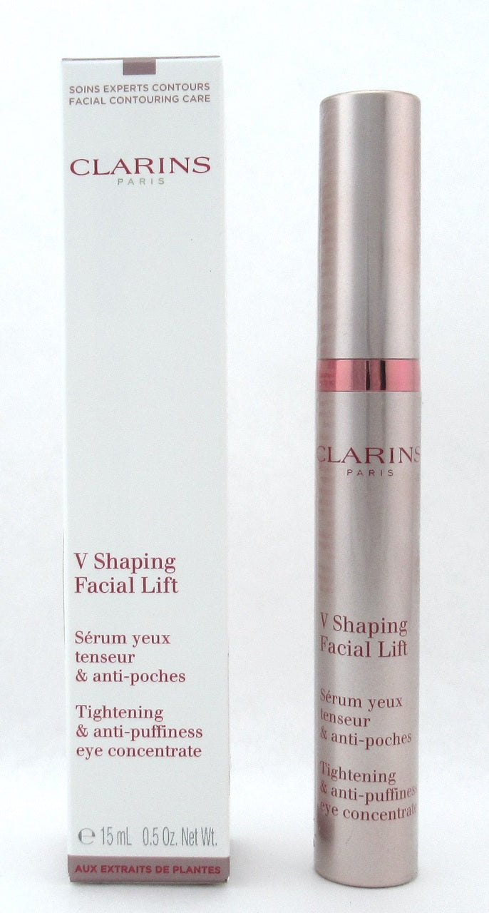 Clarins V Shaping Facial Lift Eye Concentrate 0.5 oz./ 15 ml. New Packaging