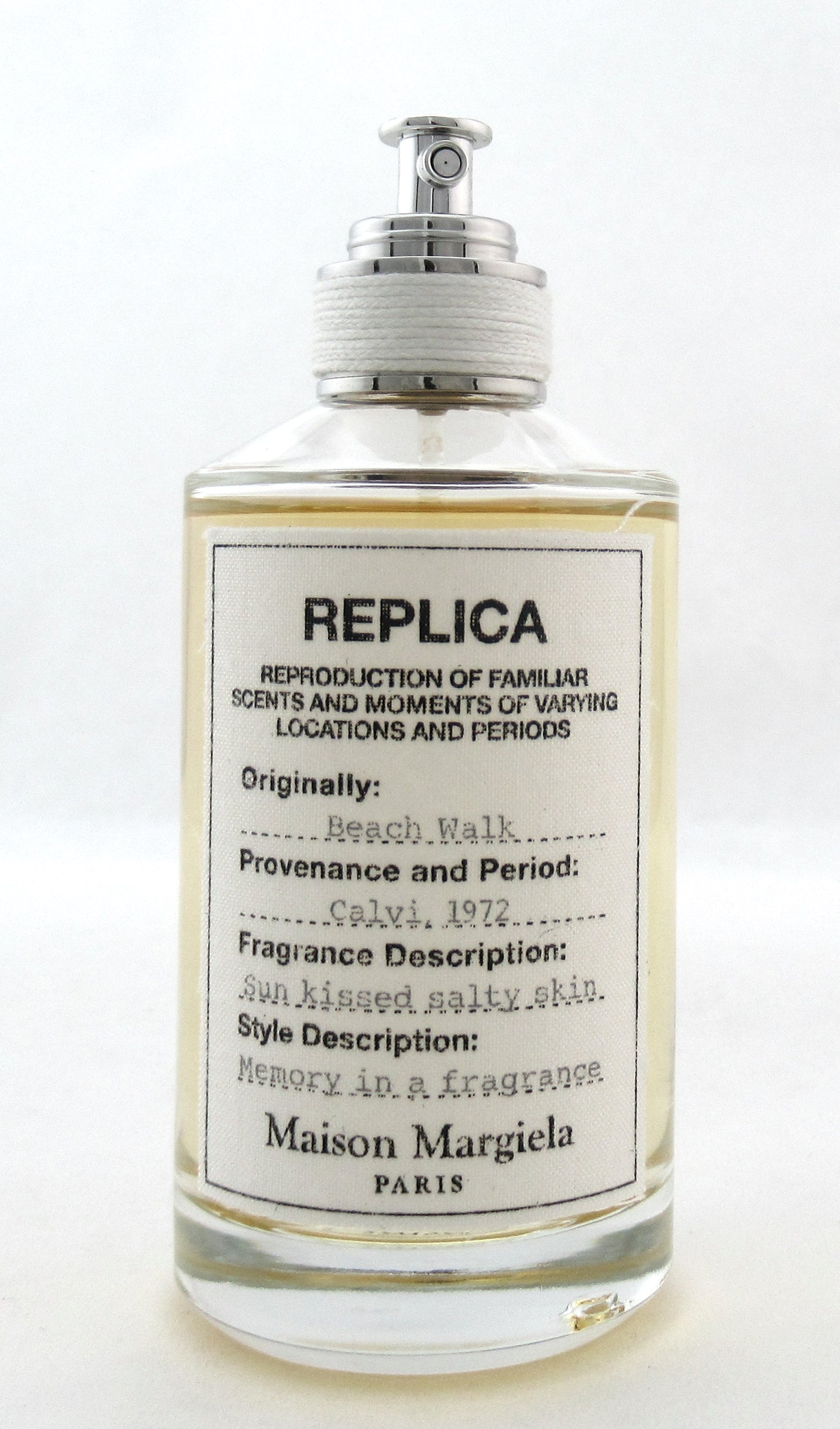 Replica Beach Walk by Maison Margiela EDT Spray for Women 100 ml./ 3.4 oz. NO BOX Lower Fragrance Level