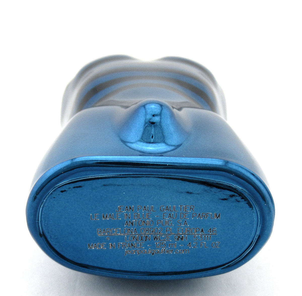 Jean Paul Gaultier Le Male In Blue EDP Spray for Men 4.2 oz./125 ml. NO BOX (Launched in 2026) Lower Level No Stopper