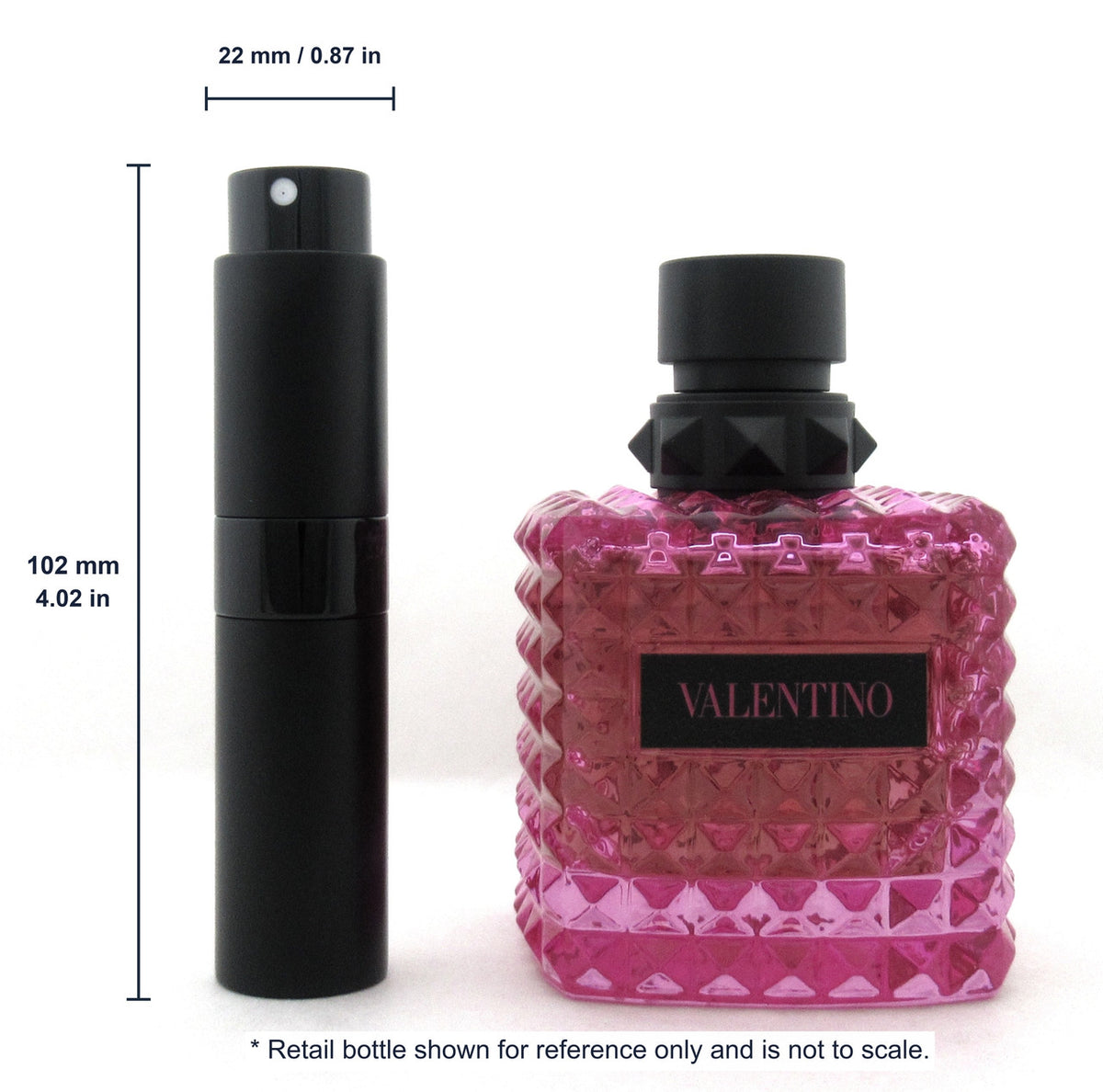 Travel Spray: Valentino Donna Born In Roma EXTRADOSE Parfum Refillable Spray 0.27 oz./ 8 ml.