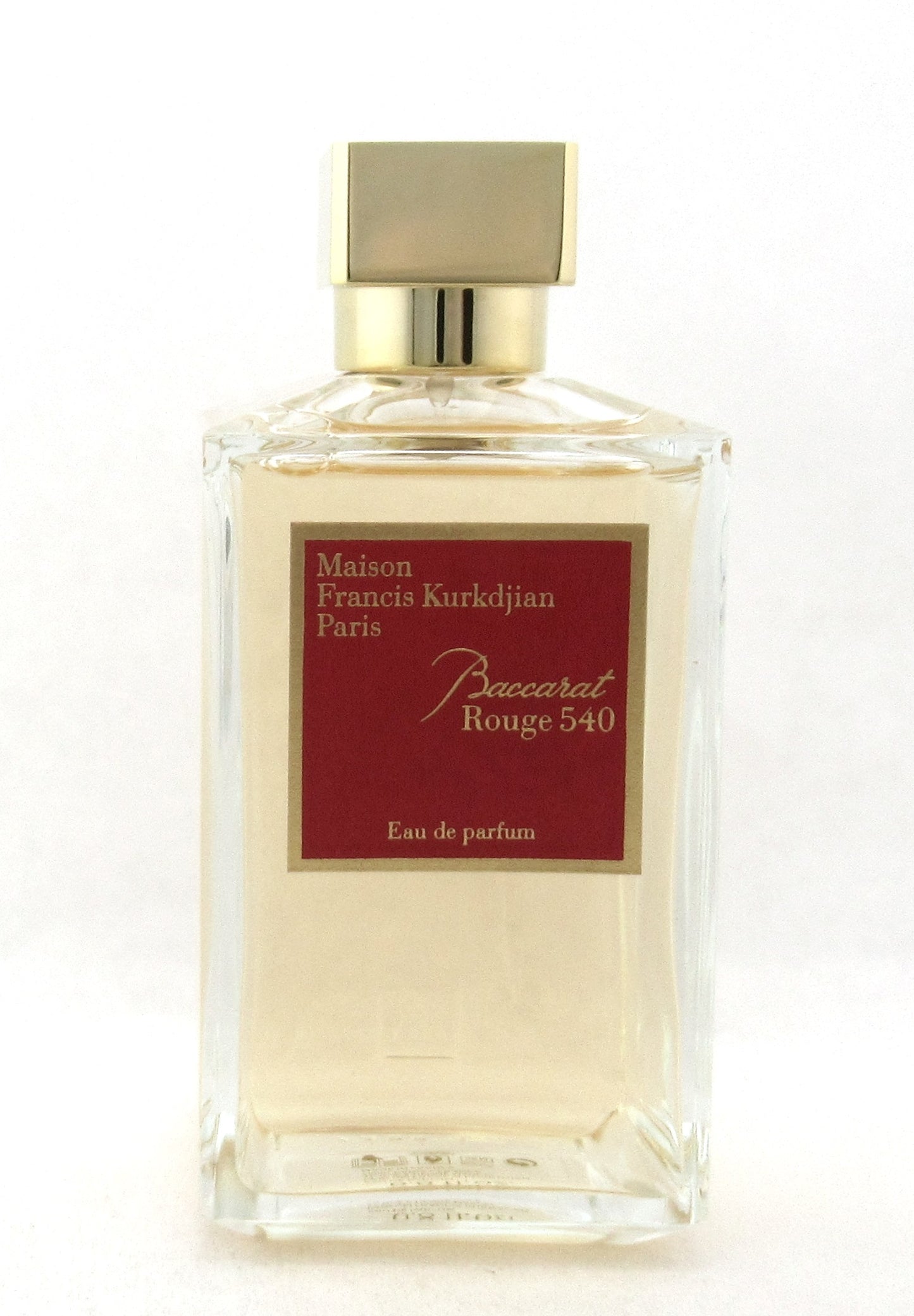 Maison Francis Kurkdjian BACCARAT ROUGE 540 Eau De Parfum Spray for Women 200 ml./ 6.8 oz. NO BOX Lower Fragrance Level