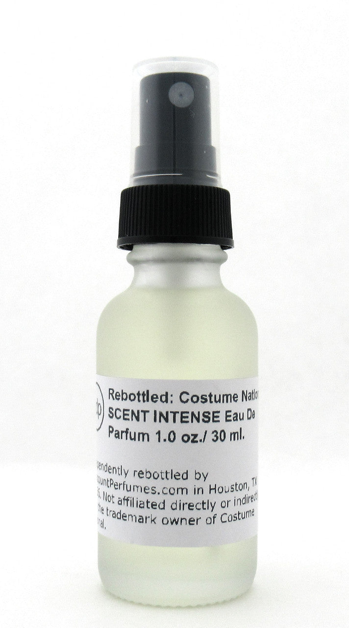 Rebottled: COSTUME NATIONAL Scent Intense Eau De Parfum Refillable Spray 1.0 oz./ 30 ml. NO BOX