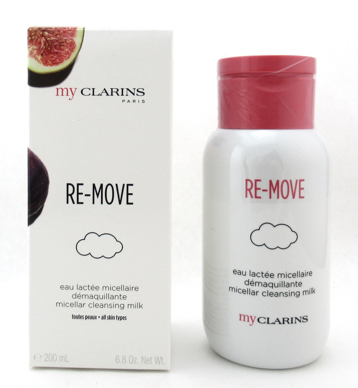 Clarins My Clarins Re-Move Micellar Cleansing Milk All Skin 6.8 oz./ 200 ml. New