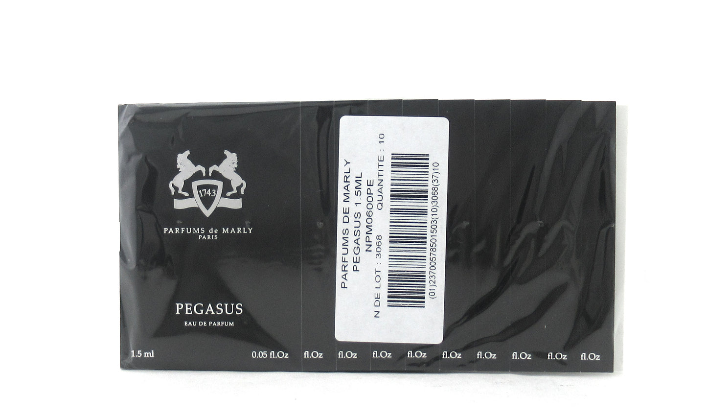 Pegasus by Parfums De Marly 1.5 ml. EDP Vial Spray for Men. Pack of 10 pcs. Sealed