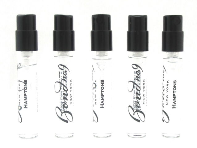 Bond No.9 Hamptons 1.7 ml. Eau de Parfum Sample Spray Lot of 5 Vials. New in Bag