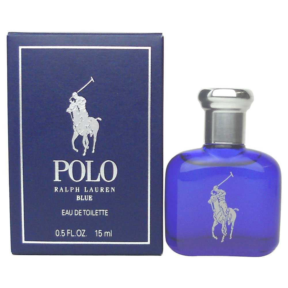 Polo Blue by Ralph Lauren for Men Eau de Toilette SPLASH 0.5 oz.