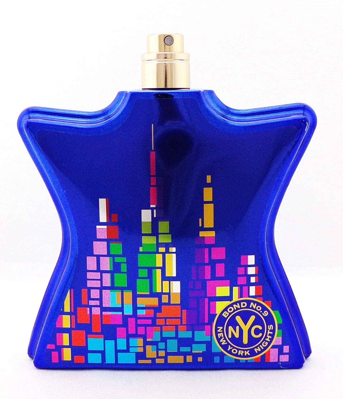 Bond No.9 New York Nights Eau De Parfum Spray Unisex 3.3 oz./ 100 ml. TESTER No Cap NO BOX Lower Fragrance Level 88% FULL
