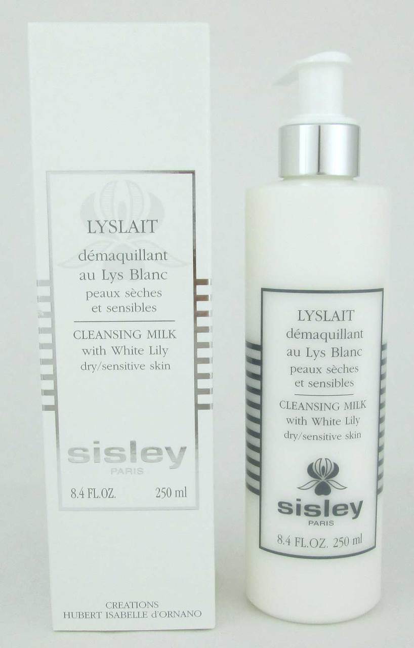 Sisley Lyslait Cleansing Milk With White Lily 8.4 oz/250 ml Damaged