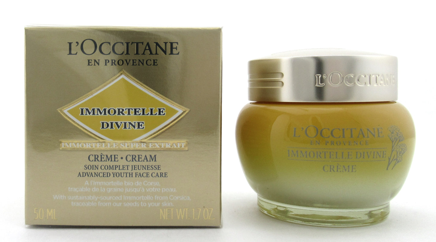 L'Occitane Immortelle Divine Cream 50 ml./ 1.7 oz. New Sealed