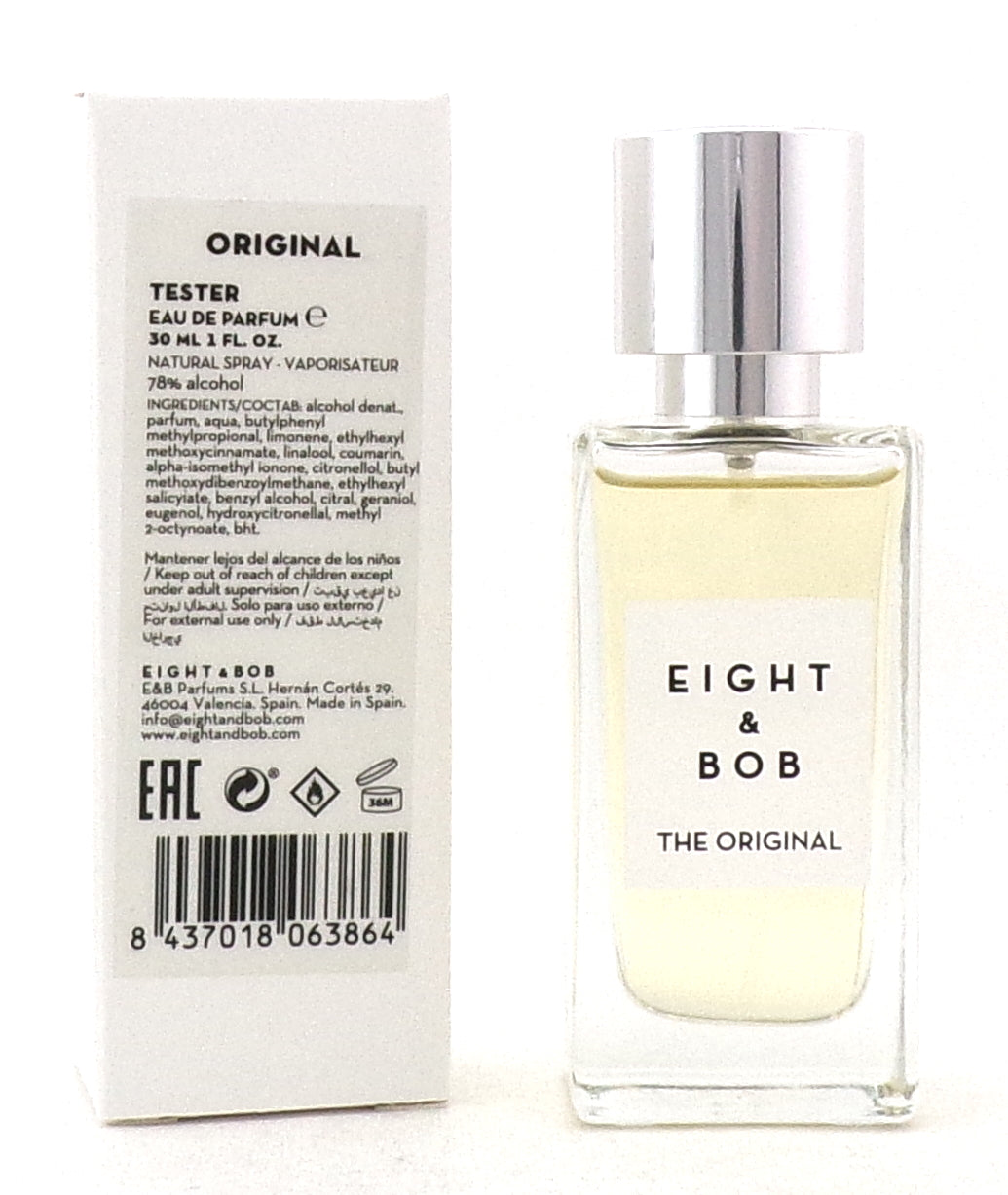 The Original by Eight & Bob 1.0 oz. Eau de Parfum Spray for Men. New Tester w/Cap