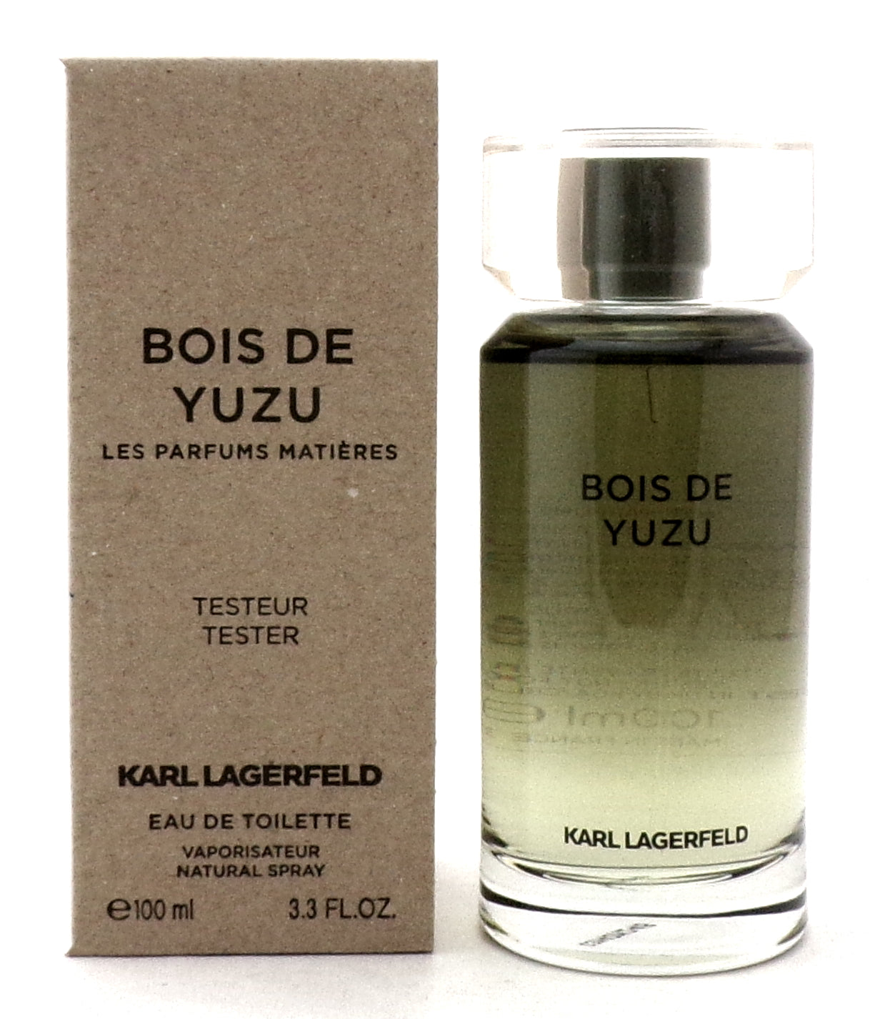 Bois de Yuzu by Karl Lagerfeld 3.3 oz. Eau de Toilette Spray for Men. New Tester w/Cap