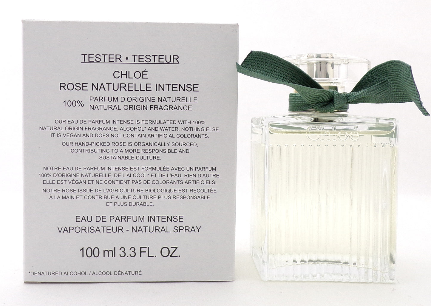 Chloe ROSE Naturelle Intense 3.3 oz. Eau de Parfum Spray for Women. Brand New Tester w/Cap