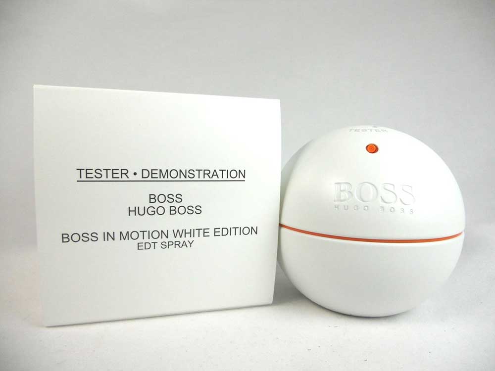 Boss In Motion White by Hugo Boss 3.0 oz / 90 ml EDT Spray *Tester