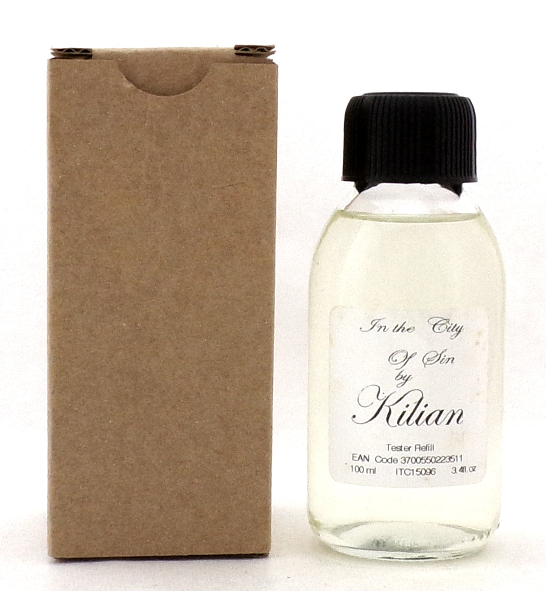 In the City of Sin by Kilian 3.4 oz. Eau de Parfum REFILL Splash for Women. New Tester w/Cap