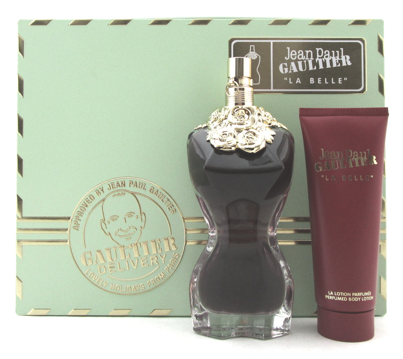 Jean Paul Gaultier La Belle 3.4 oz. EDP Spray + 2.5 oz. B/Lot. New Set for Women