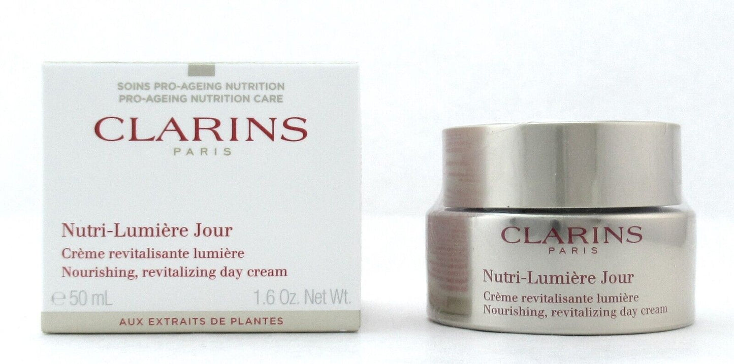 Clarins Nutri Lumiere Jour Revitalizing Day Cream All Skin Types 50 ml./ 1.6 oz.