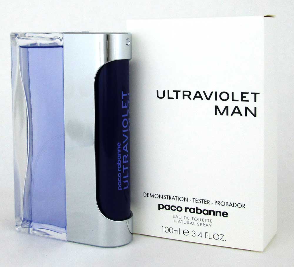 Ultraviolet by Paco Rabanne Eau de Toilette Spray 3.4 oz. Men *Tester