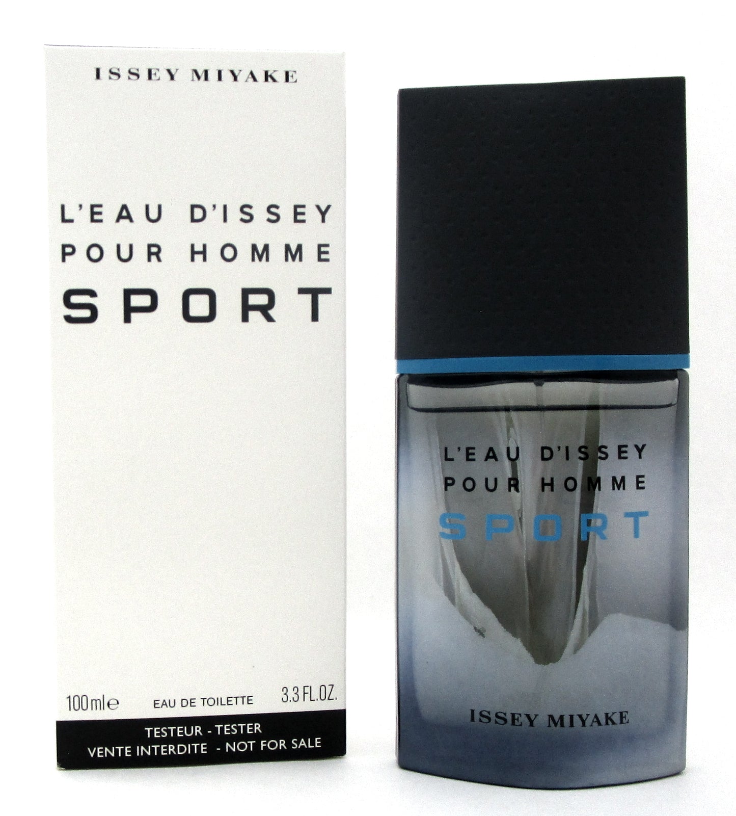 L'eau D'issey Pour Homme Sport by Issey Miyake 3.3 oz. EDT Spray for Men. New Tester
