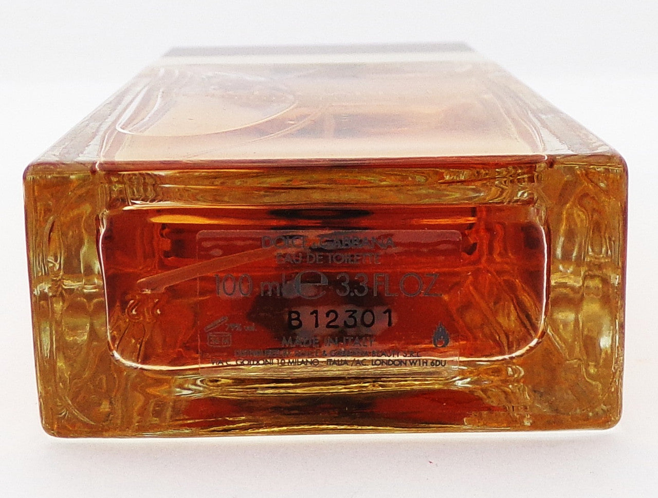 Dolce & Gabbana Pour Femme EDT Spray for Women 3.3 oz./100 ml. NO BOX Scratched Cap