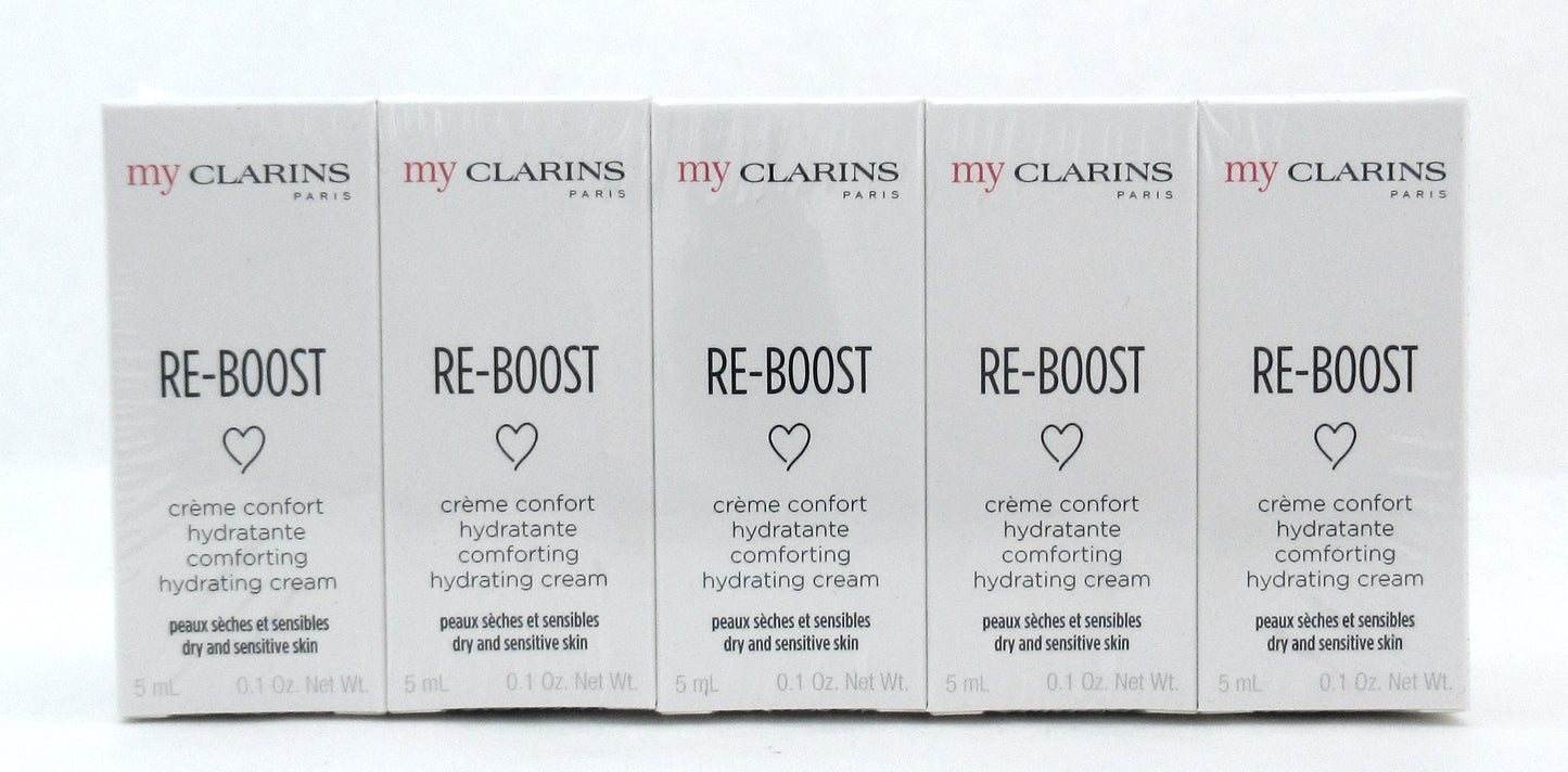 Clarins My Clarins Re Boost Comforting Hydrating Cream Sample 5 ml. Lot of 10
