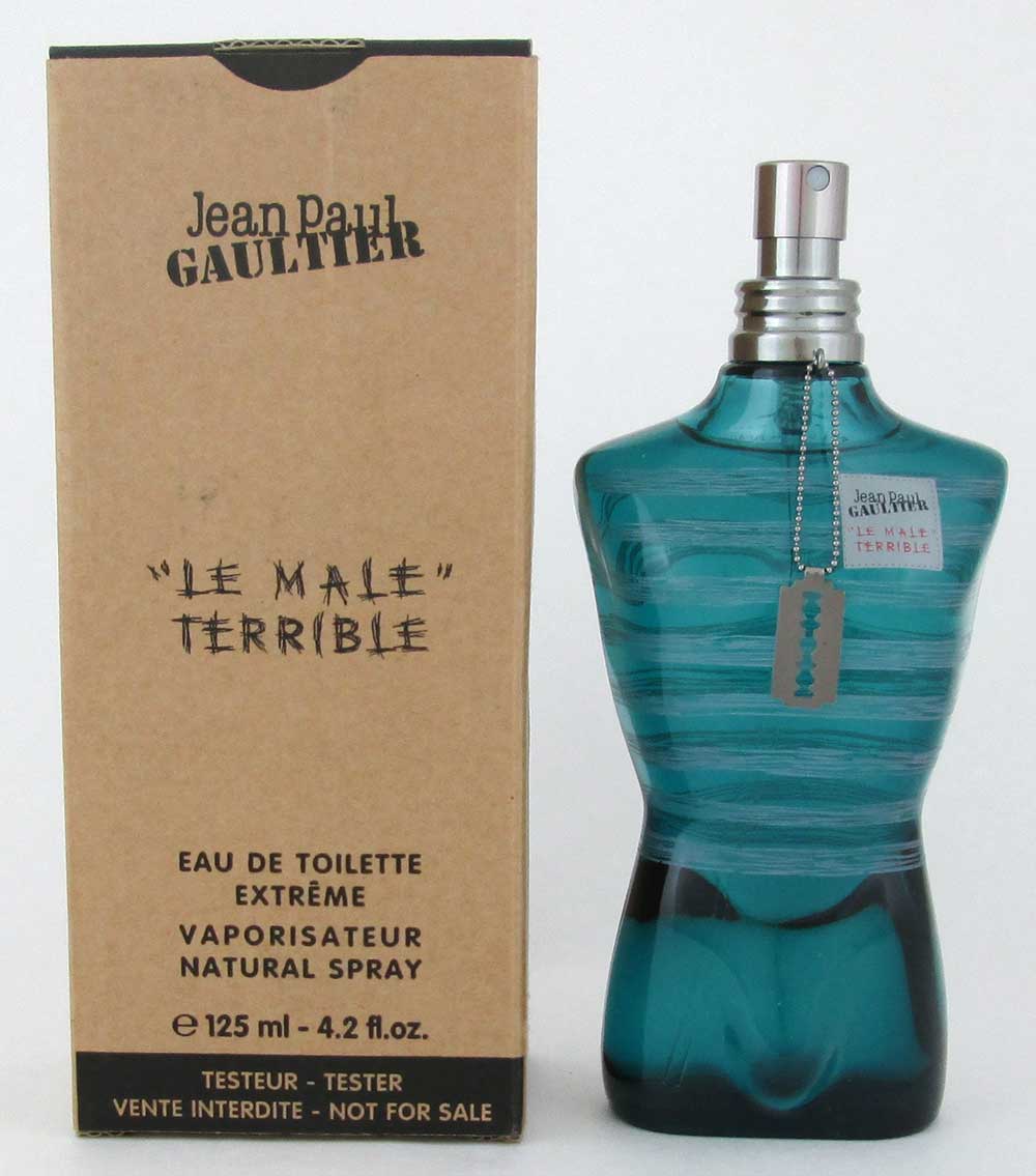 Le Male Terrible Jean Paul Gaultier EDT Spray for Men 4.2 oz.*Tester