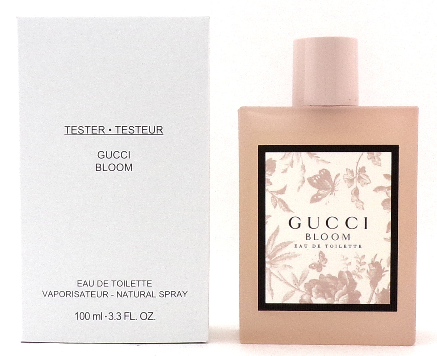 Gucci Bloom by Gucci 3.3 oz./ 100 ml. Eau de Toilette Spray for Woman. New Tester w/Cap