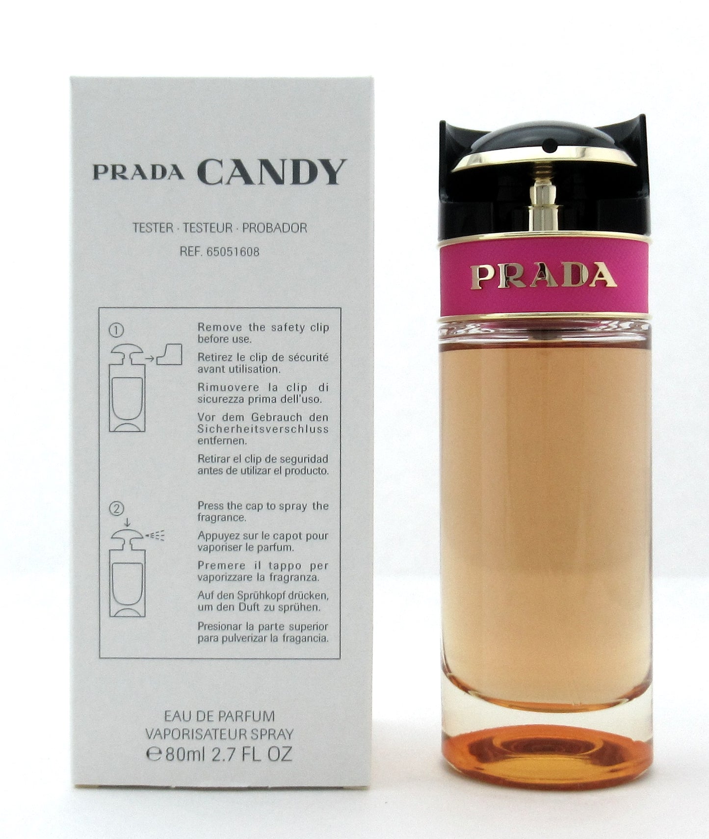 Prada Candy by Prada Eau de Parfum Spray for Women 80 ml./ 2.7 oz. New Tester