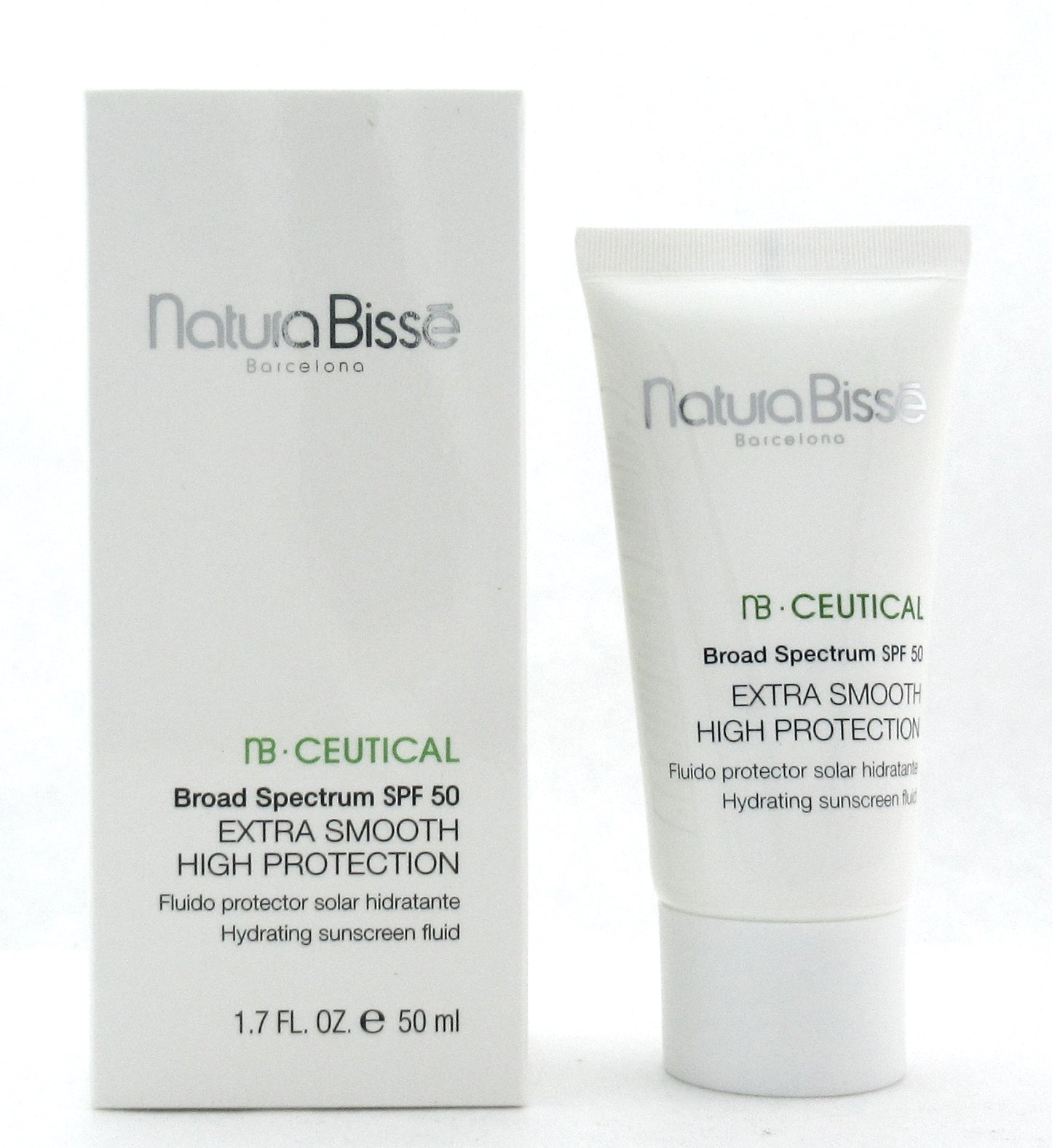 Natura Bisse NB Ceutical SPF 50 Extra Smooth High Protection 1.7 oz./ 50 ml. New In Box