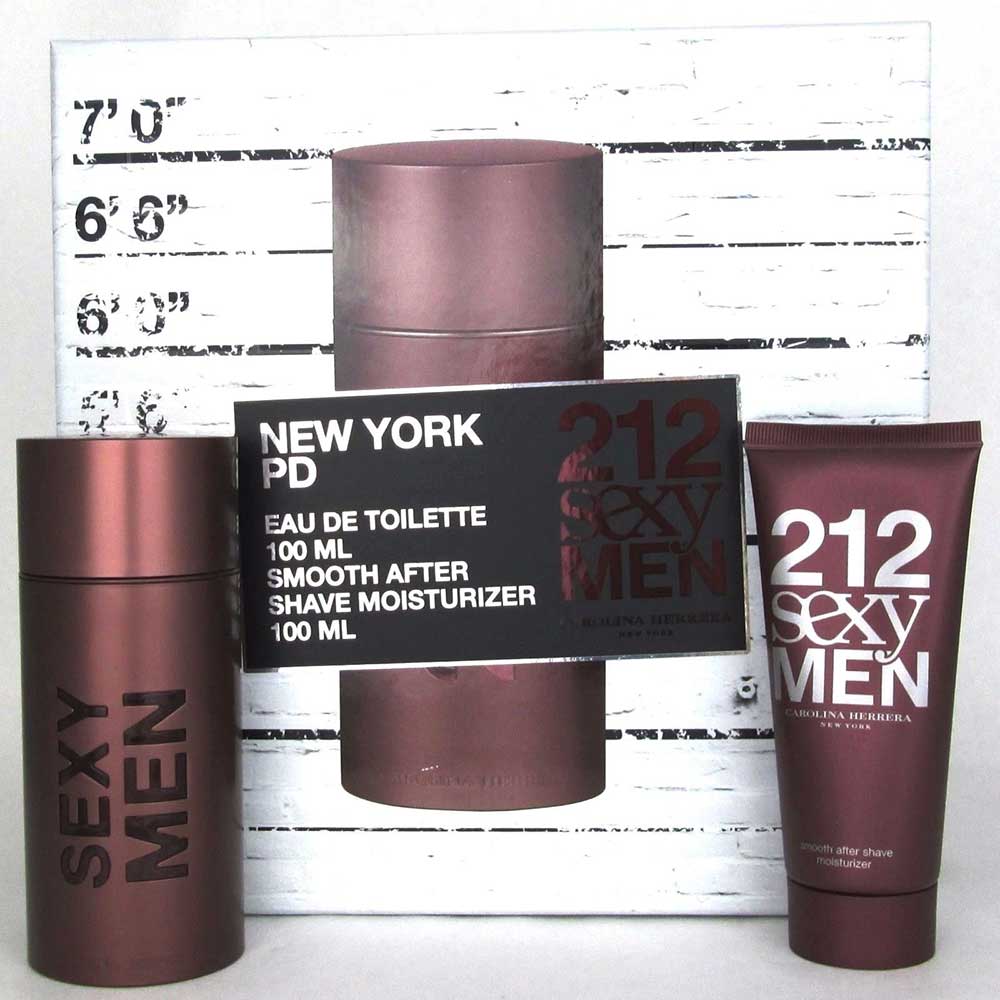 212 Sexy Men by Carolina Herrera 3.4 oz.EDT + 3.4 oz.A/Shave Balm