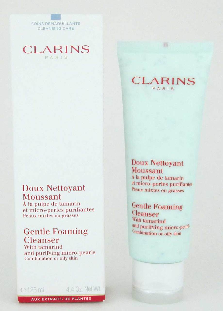 Clarins Gentle Foaming Cleanser with Tamarind 4.4 oz NIB