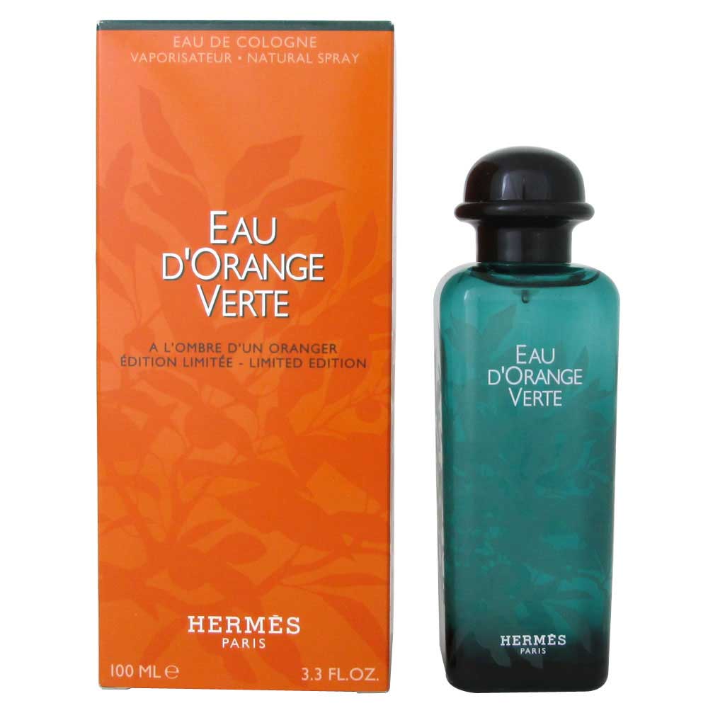 Hermes Eau D'Orange Verte EDC Spray Limited Edition 3.3 ozNO CELLOPHANE