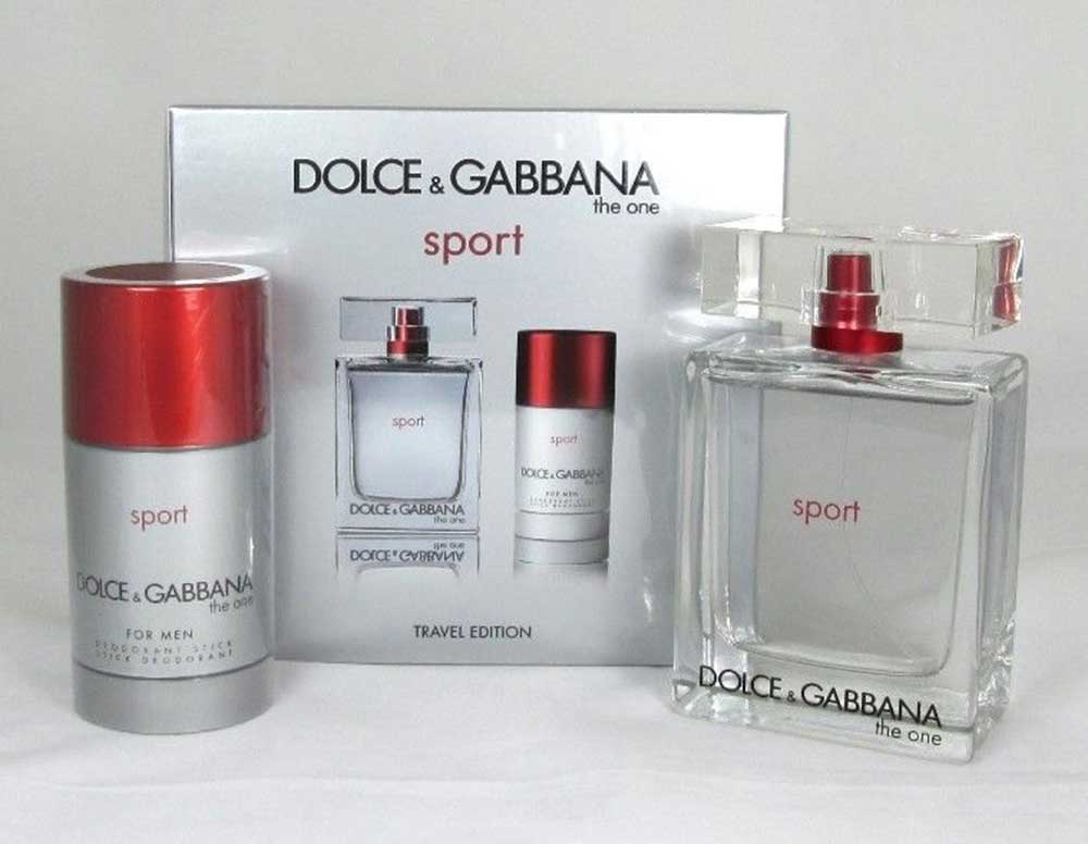 D&G The One Sport by Dolce&Gabbana Gift Set:3.3oz EDT+2.4oz Deo.Stick