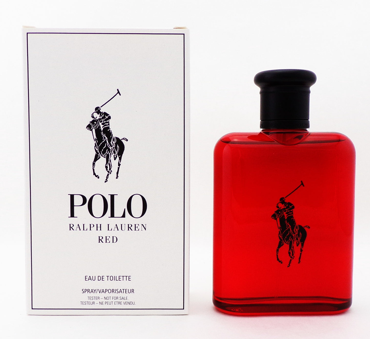 Polo RED by Ralph Lauren 4.2 oz. Eau de Toilette Spray for Men. Brand New Tester w/Cap