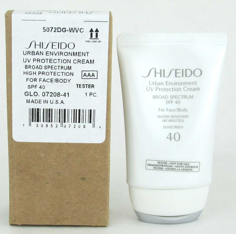 Shiseido Urban Environment UV Protection Cream SPF40 1.9oz/50oz*Tester