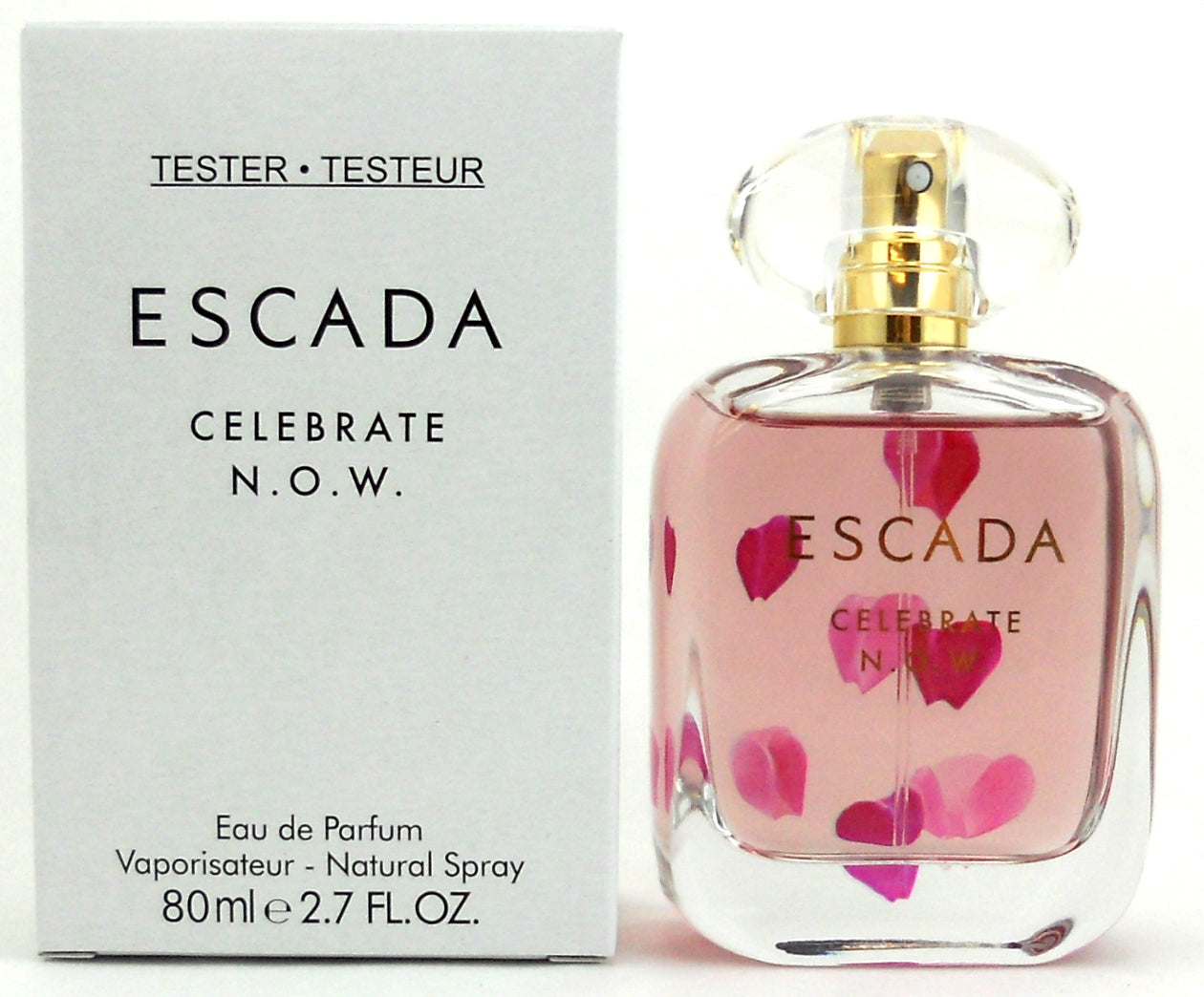 Escada Celebrate Now Eau De Parfum Spray 2.7 oz./80 ml. Tester with Cap.