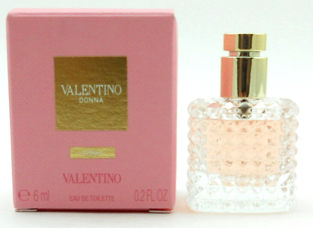 Valentino Donna Acqua Perfume by Valentino 0.2oz Eau De Toilette Mini Bottle.NIB