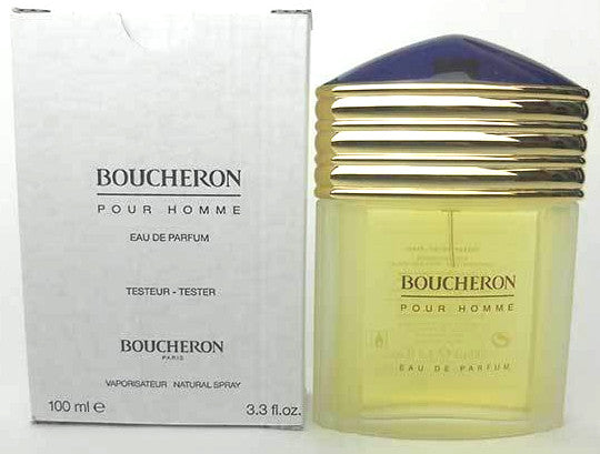 Boucheron Pour Homme Eau De Parfum Spray 3.3 oz. New with Cap *Tester