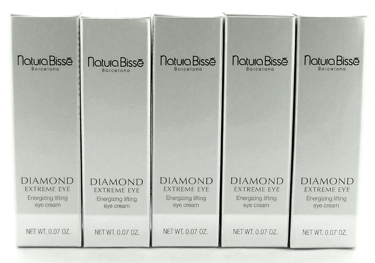 Natura Bisse Diamond Extreme Eye Energizing Lifting Eye Cream 2 ml. Lot of 5.NIB
