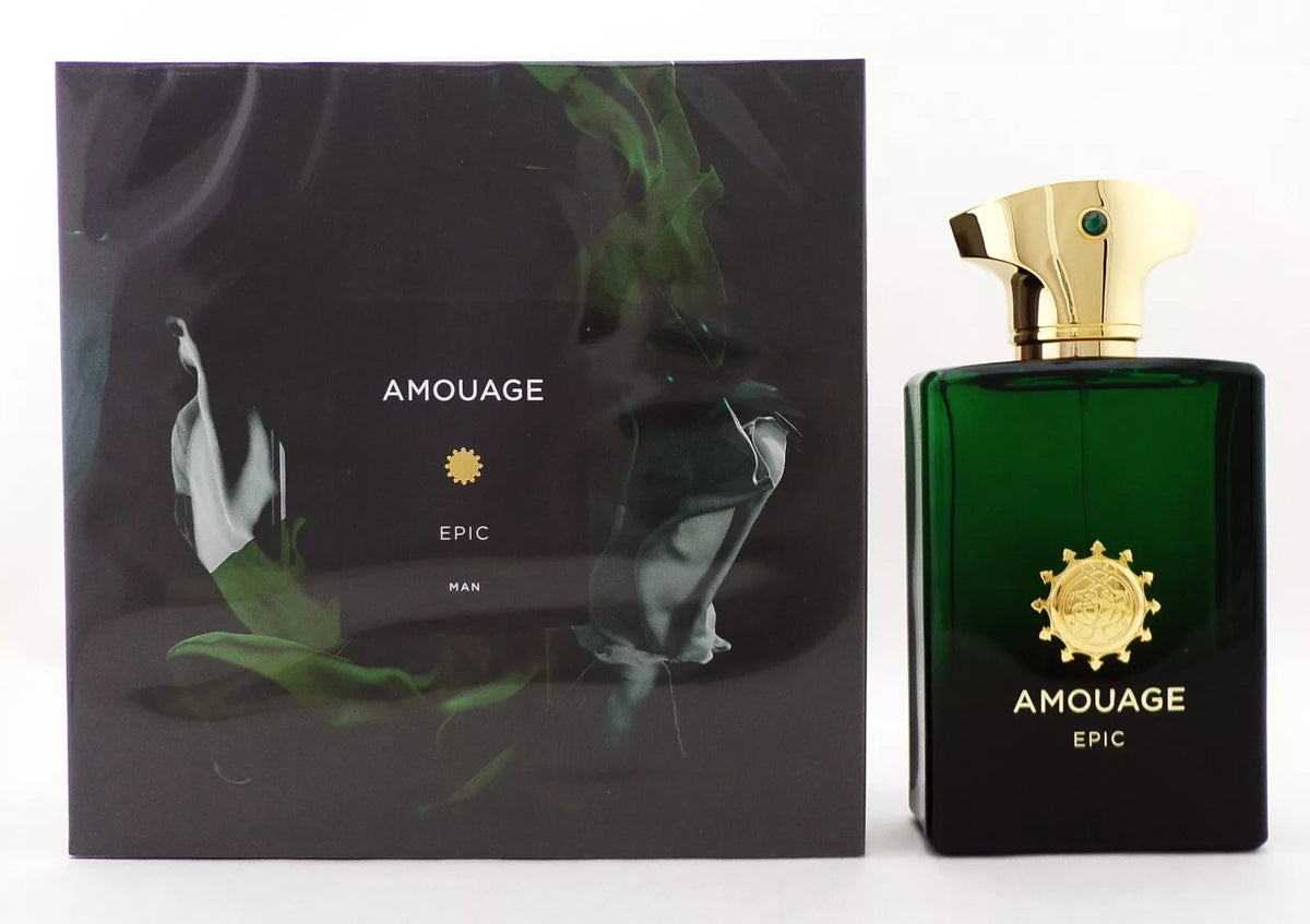 Amouage EPIC Man 3.4 oz. Eau de Parfum Spray in New Packaging. Sealed Box