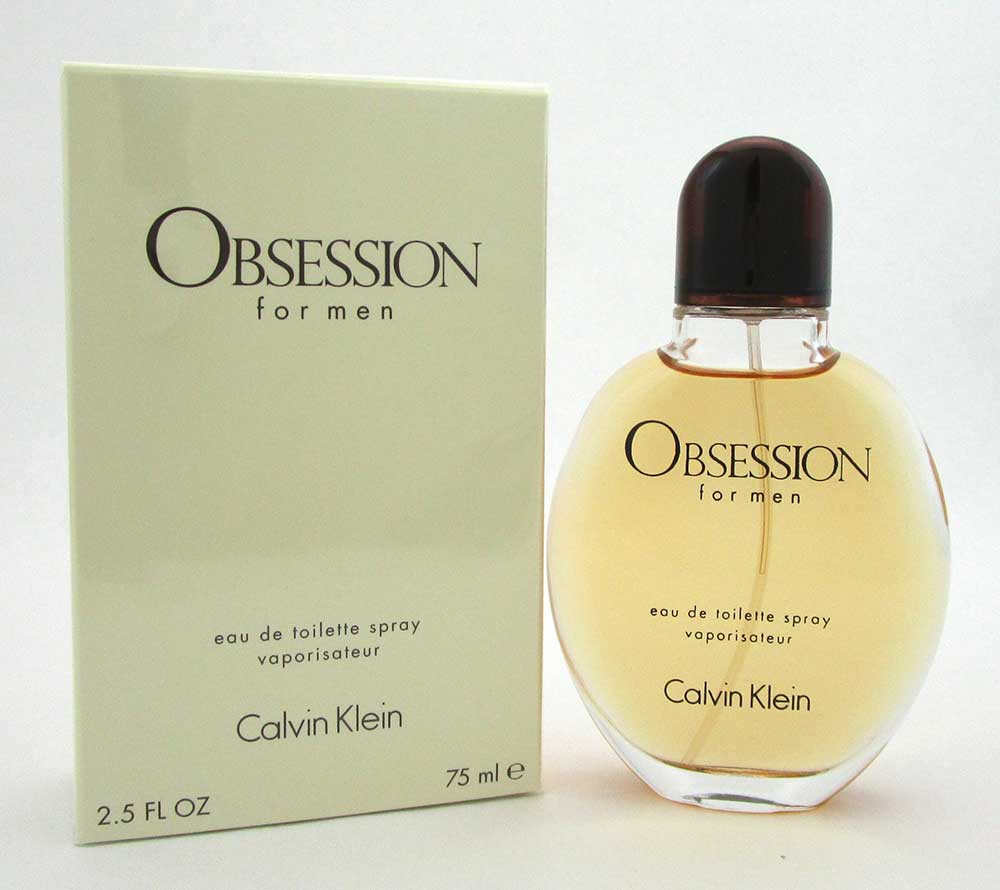 Obsession by Calvin Klein Eau de Toilette Spray 2.5oz./75ml. for Men