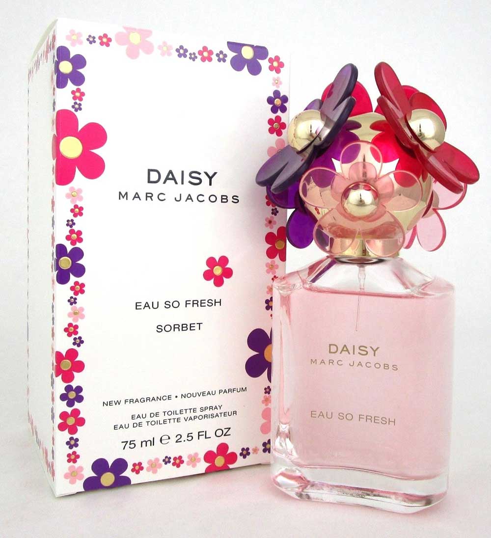Daisy Eau So Fresh SORBET by Marc Jacobs EDT Spray 2.5oz.*Damaged Box